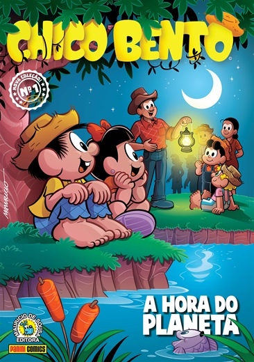 Em parceria com WWF-Brasil, história do Chico Bento convida leitores a participarem da Hora do Planeta