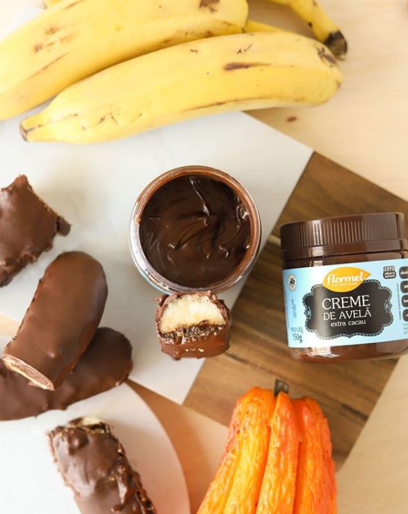 receita > Barrinhas de Banana com Creme de Avelã