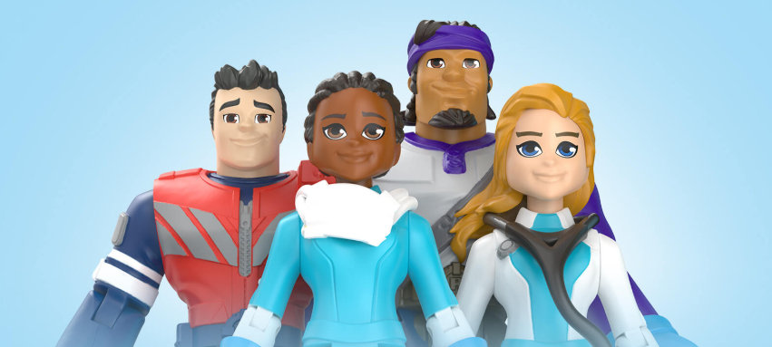Mattel cria bonecos médicos, entregadores e outros “heróis”; lucro é doado
